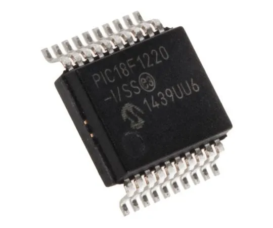 63-7660-45　单片机PIC18F1220-I/SS,8位PIC单片机，40MHz,4kB, 256 B闪存，20针SSOP　PIC18F1220-I/SS