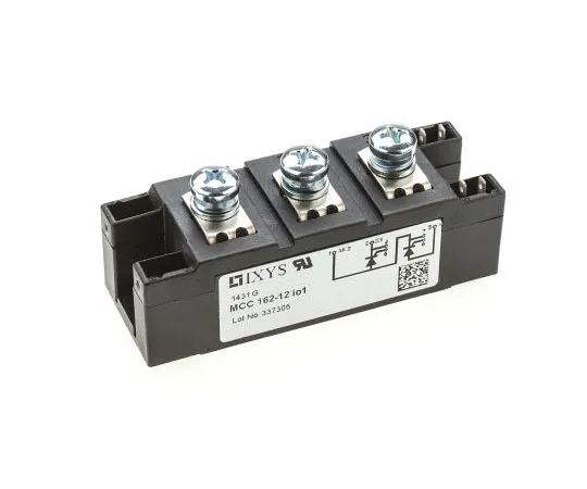 63-7666-11　IXYS,MCC162-12io1,双晶闸管模块SCR,190A1200V,7针Y4M6　MCC162-12IO1
