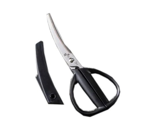 65-1222-37　Seki Magoroku Curve Kitchen Scissors w/Cap　000DH3347