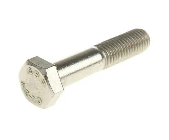 63-7596-41　普通不锈钢六角螺栓，M12 x 60mm　508-1105