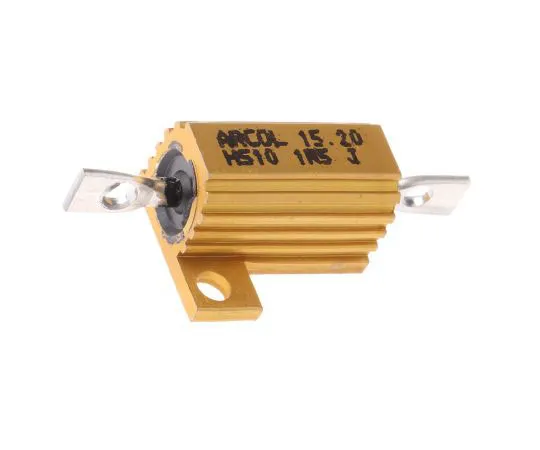 63-7637-07　ArcolHS10系列铝合金厚板轴向线材贴装电阻，1.5Ω±5% 10W　HS10 1R5 J
