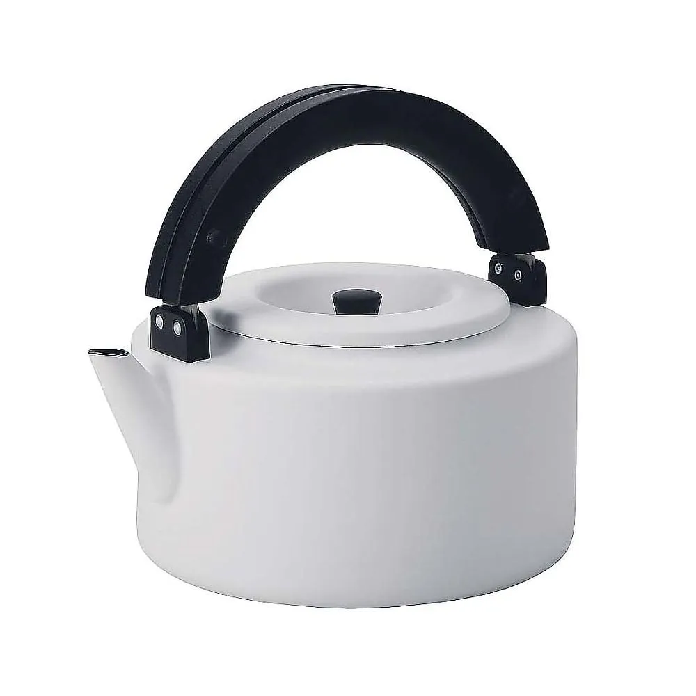 62-6526-29　Hollow Flat Kettle FK-22 White