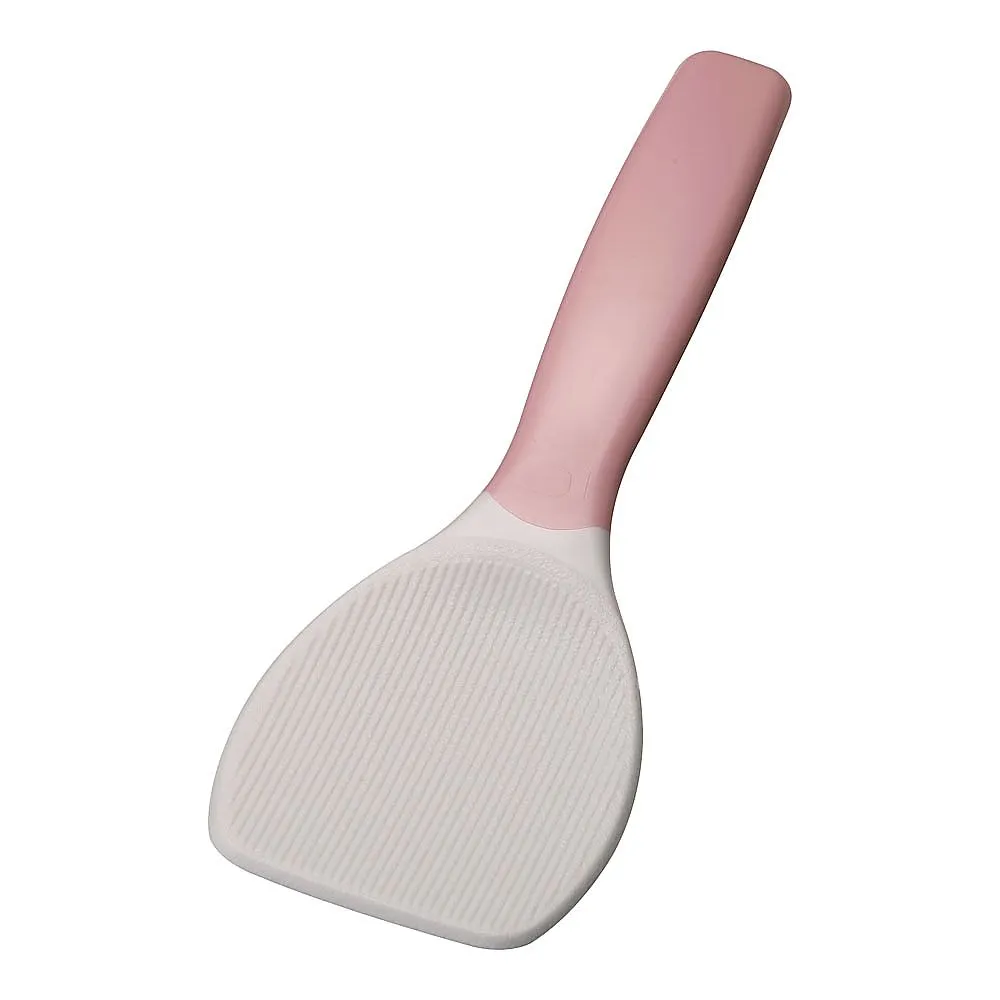 62-6472-28　Antimicrobial Magic Shamoji 19 cm Pink (Grooved, Fluorinated)　BSY5401