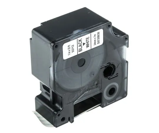 63-7518-64　Dymo Black on White Label Printer Tape,宽24 mm,长7 m　S0720930