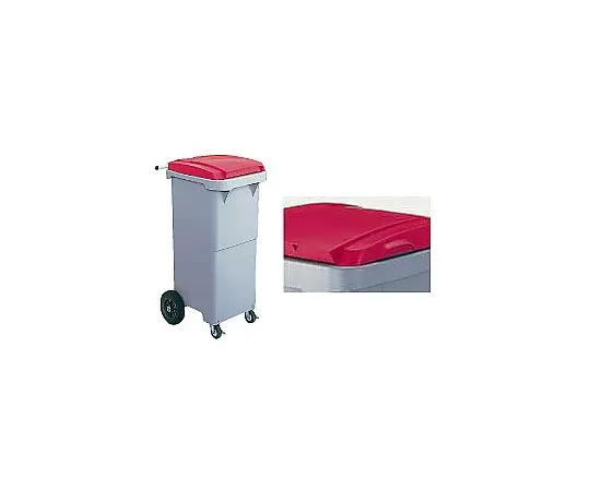 62-6614-72　Recycling Cart #110 Transportable RCN11H Red