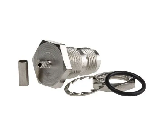63-7582-05　RS Pro直板33 mm 50Ω面板安装TNC连接器，断路器，RG174/U,RG188A/U,RG316/U　488-9324