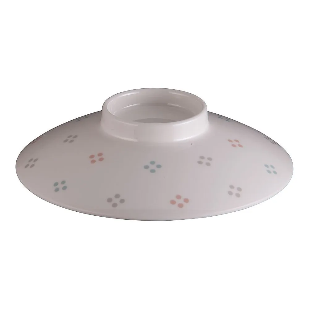 62-6849-68　Melamine 'Hanamon' rice bowl lid　M-221-KA