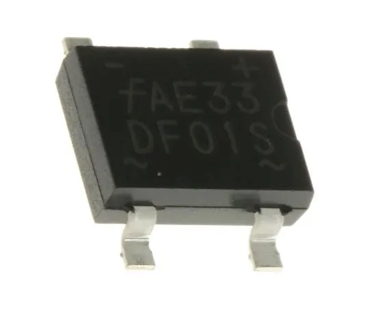 63-7669-46　安森美半导体DF01S,桥式整流器，1.5A100V,4引脚SDIP　DF01S