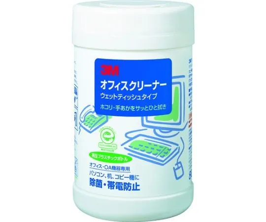 67-6860-77　Scotch Office Cleaner (Wet Tissue Type) 80 Pieces Included　7010669311