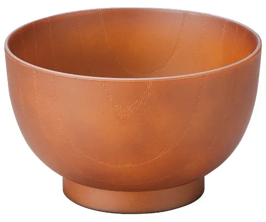 63-7198-07　Heat Resistant 3.8 Sq Miyako Soup Bowl Fully Natural 1000138　6223670