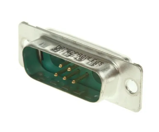 63-7624-16　Amphenol FCI DW系列面板安装，7针D-sub连接器插头，外壳尺寸A混合接触D-sub　DA7W2PA00LF
