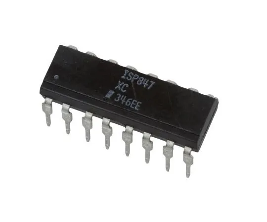 63-7552-87　Isocom,ISP847XC直流输入晶体管输出四路光耦，通孔，16针PDIP　ISP847XC