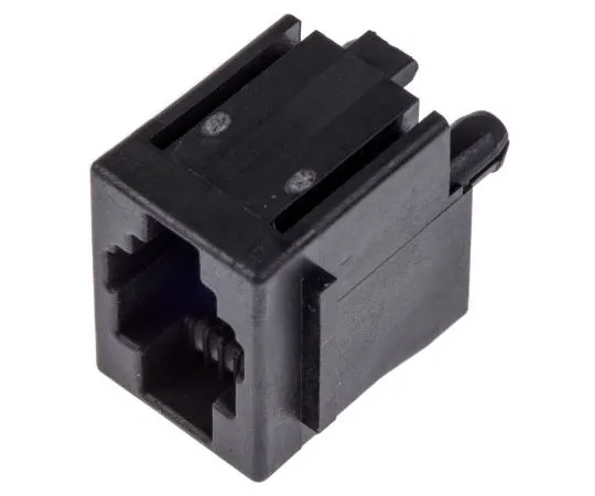 63-7637-44　TE ConnectivityCat34P4C直通孔RJ22模块化插孔连接器，插座　5520257-2