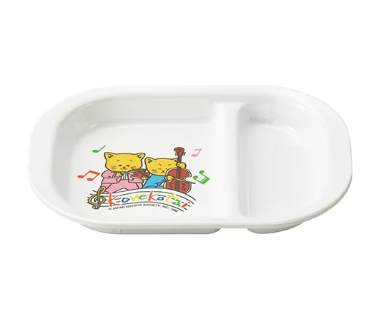 62-9961-50　Square Lunch Dish Konekotai　KO-10
