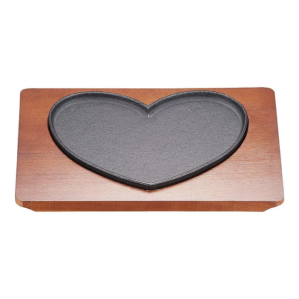 64-4203-37　Heart Steak Plate