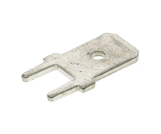 63-7681-97　TE Connectivity FASTON.250系列，直角贴装PCB标签端子，6.35 x 0.81mm镀锡　726386-2
