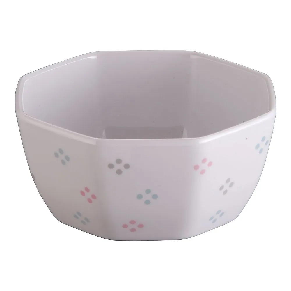 62-6849-80　Melamine 'Hanamon' octagonal pot　M-78-KA