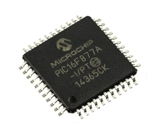 63-7563-53　单片机PIC16F877A-I/PT,8位PIC单片机，20MHz, 14.3 kB, 256 B闪存，44-PinTQFP　PIC16F877A-I/PT