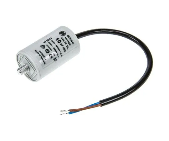 63-7519-56　Ducati Engia 10μF聚丙烯电容器PP 400→500Vac±5%公差螺母4.16.10系列　4.16.10.15.14