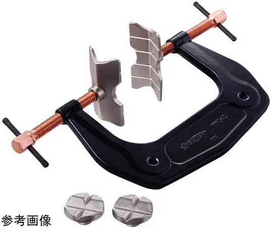 67-5958-27　Welding Multi Clamp Deep Type Clamp Range V-Type Adapter (mm): φ13.8~φ60.5 Clamp Range Round Adapter (mm): 0~61　WMC2D