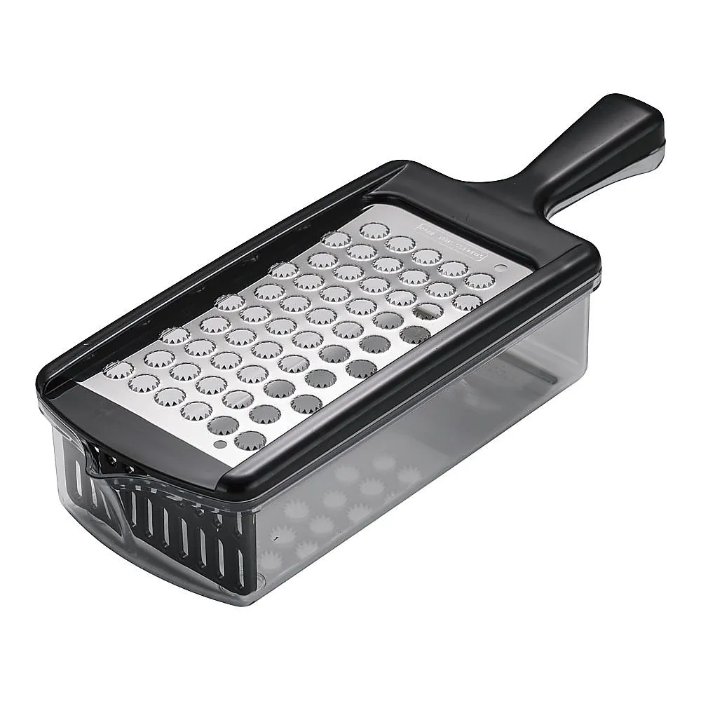 62-6469-11　Stainless Steel Grater, Soft Dried Black