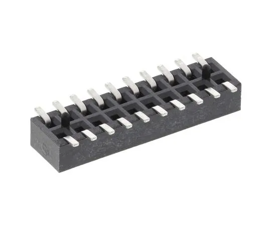 63-7684-33　HARWIN 1.27毫米间距20道2线直PCB插座，表面贴装，焊点终止　M50-3151042