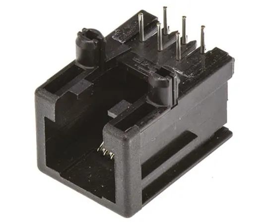 63-7637-42　TE ConnectivityCat36P/6CRight Angle Through Hole UTPRJ25模块化插孔连接器　1-1705950-1