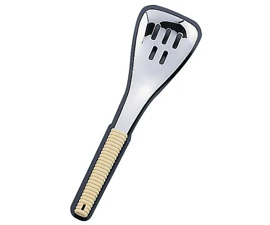 62-6790-29　18-8 Flavors Served with Portion Spoon Hole Clear Ivory