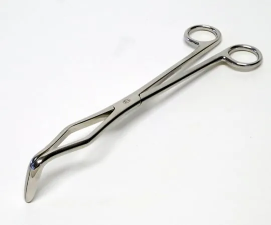 64-8945-20　Stainless Y Tongs 210 mm Square Finish