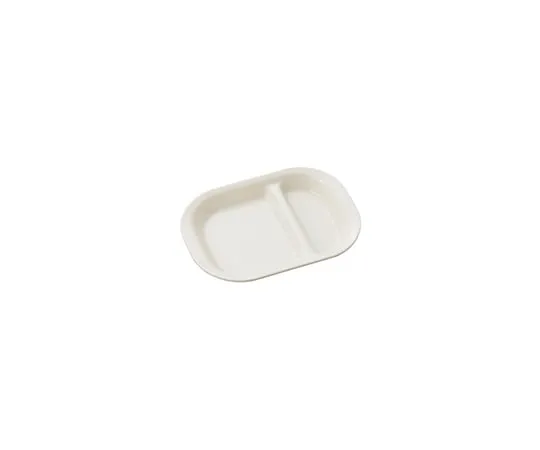 63-4078-54　Square Partition Plate Small Cream　CK-10