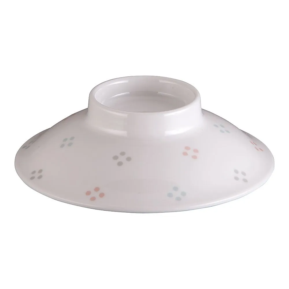62-6849-64　Melamine 'Hanamon' rice bowl lid　M-353-KA