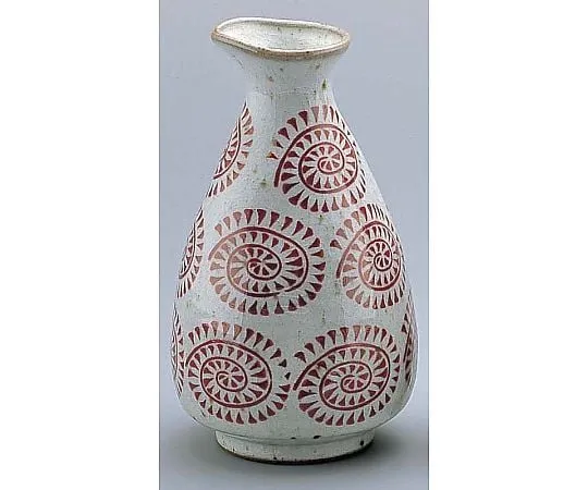 62-6819-38　Shu octopus & arabesque tokkuri　D02-35