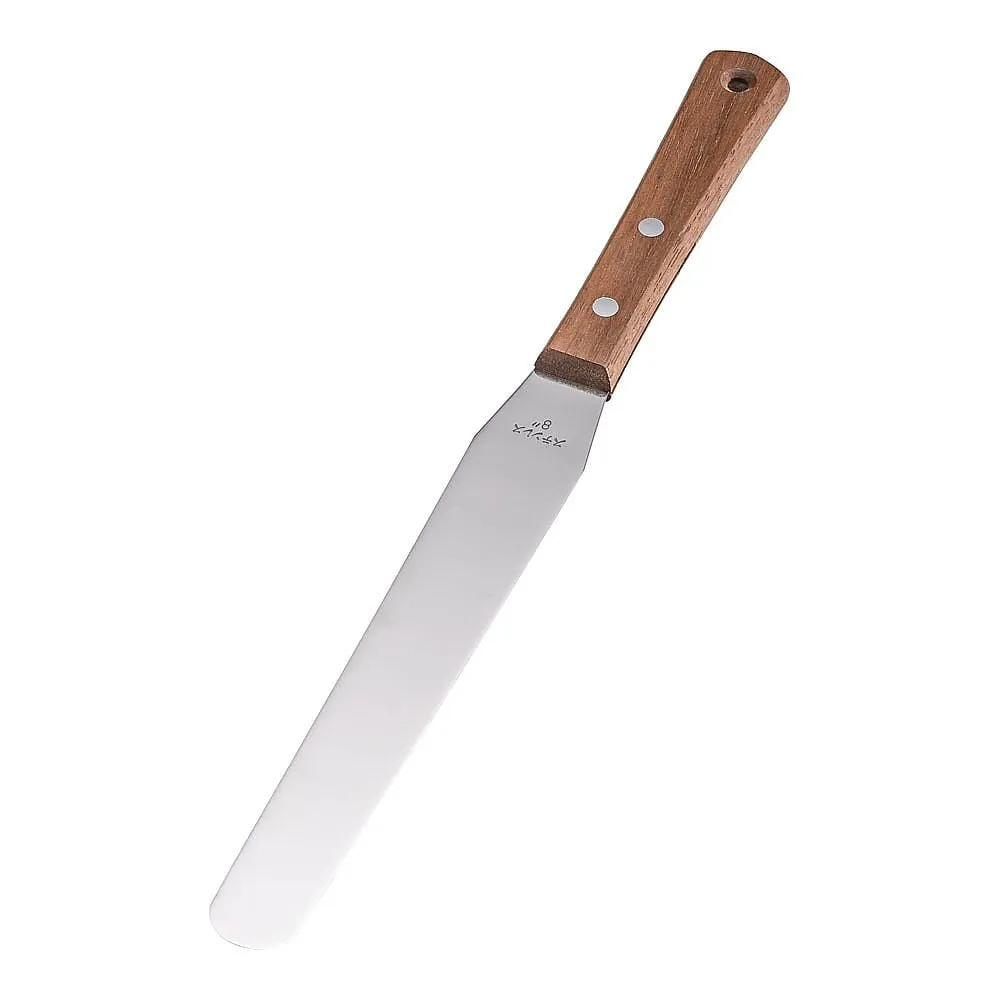 62-6553-92　Wooden Pattern Spatella 8 inches　WSP4804