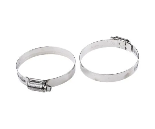 63-7586-93　HI-TORQUE不锈钢六角开槽蜗杆，带宽16mm,内径70mm -90 mm　HTM90P