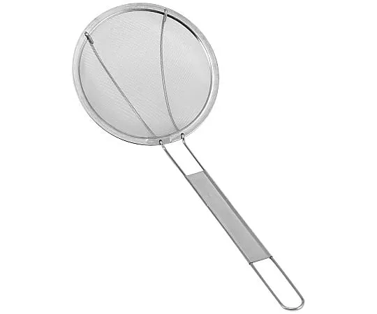 69-5189-85　Stainless steel simple deep fried round scallops 8cm thin　2310210