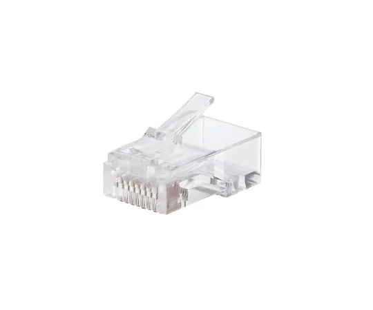 64-3946-16　RJ 45连接器CAT6/CAT6A单线/卧式线100个　LD-6RJ45T100