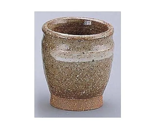 62-6818-94　earth ash glaze guinomi　D03-34
