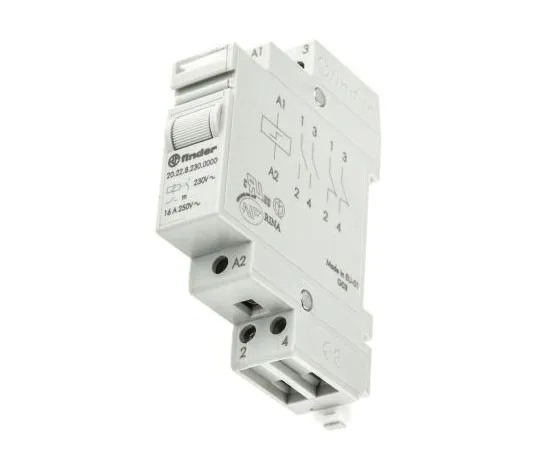 63-7600-48　DPST DIN导轨锁定继电器16 A, 230V ac　20.22.8.230.0000