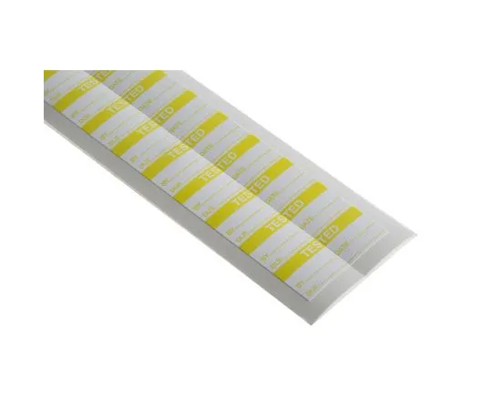 63-7552-01　RS PRO胶粘剂预印胶粘剂标签-标签-。数量:140　450-5997