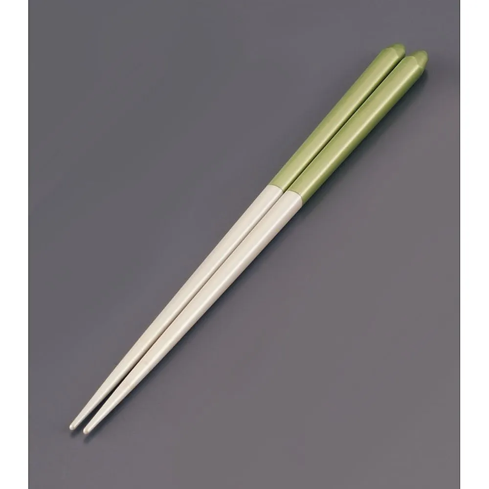 62-6727-58　Wooden Bridal Chopsticks (Pack of 5) Pearl White/Green