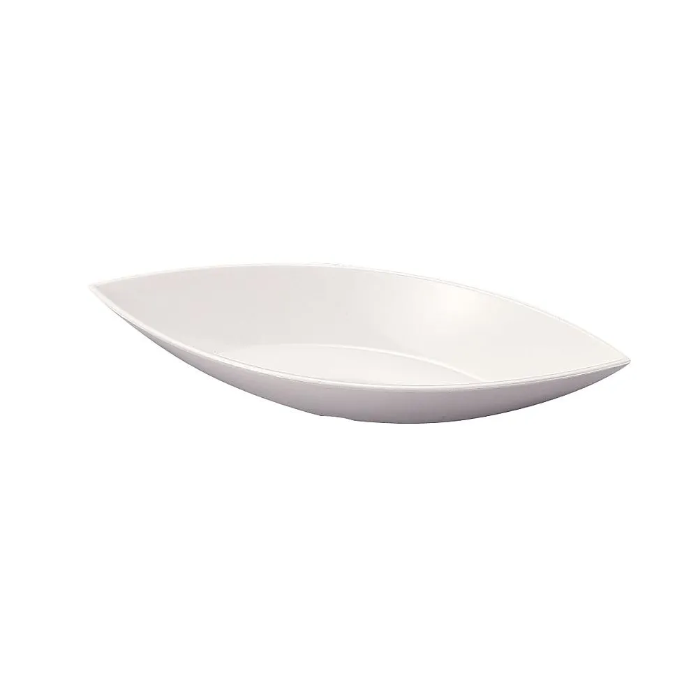 62-6675-01　Melamine boat-shaped bowl, large 48 cm