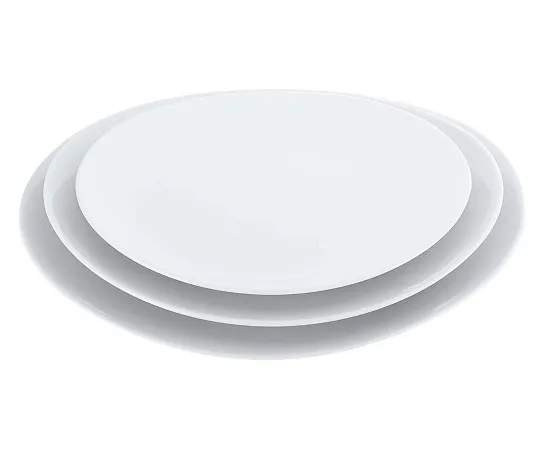 63-7194-93　Porcelain Chinese/Western Dishes White Oval Dish 25 cm　8179520
