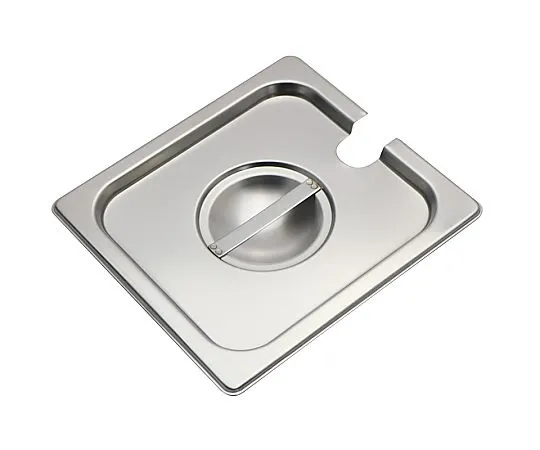 67-2395-76　Cover with Ladle Hole for 18-8 Super Deluxe Span 1/6 Size Medium　SK-1360CN