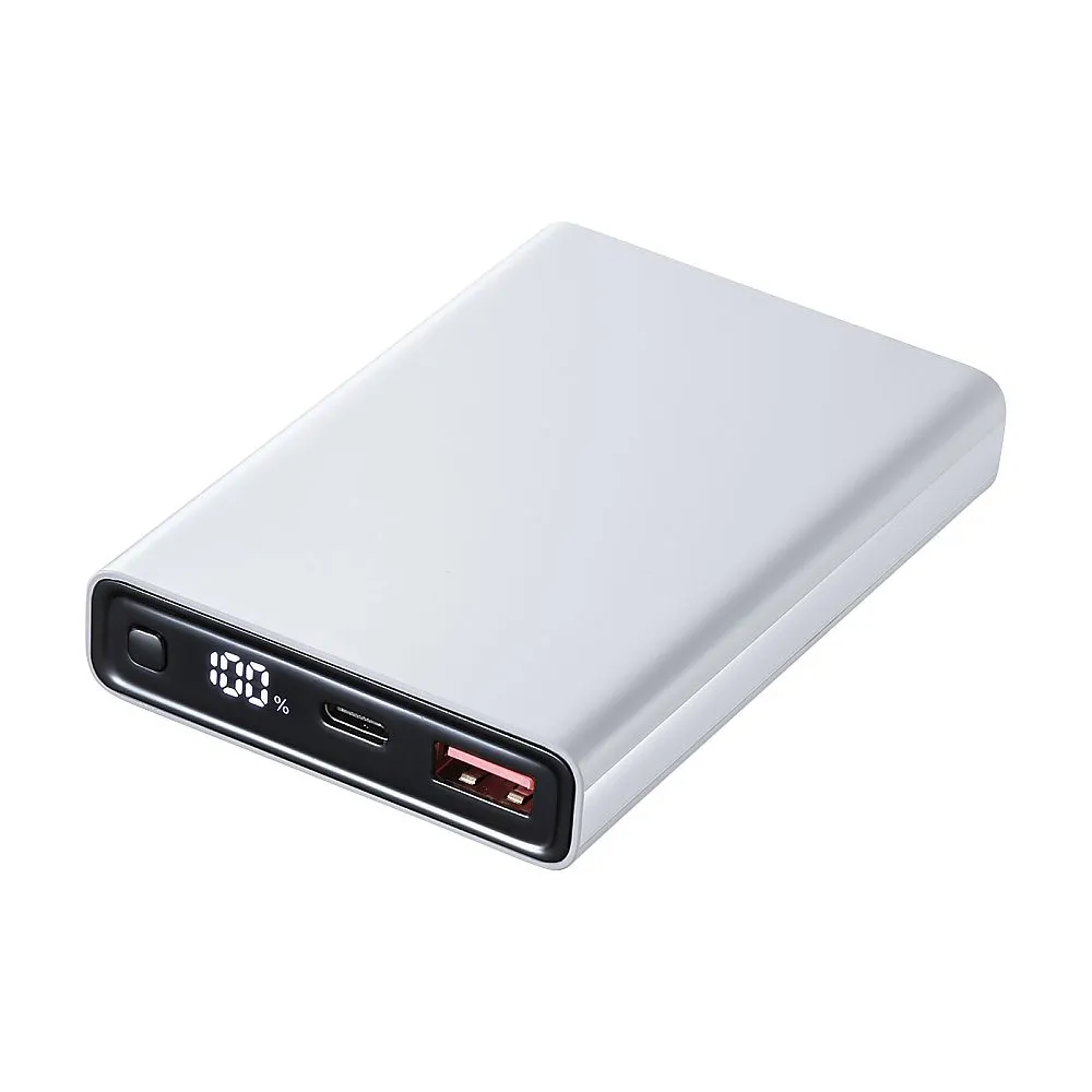 68-0710-29　Mobile Battery 10,000 mAh PD20W White　BTL-RDC27W
