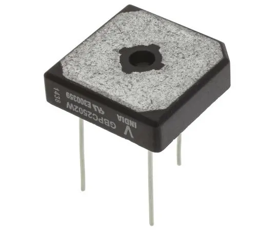 63-7523-32　VishayVS-GBPC2502W,桥式整流器，25A200V,4PinGBPC-W　VS-GBPC2502W