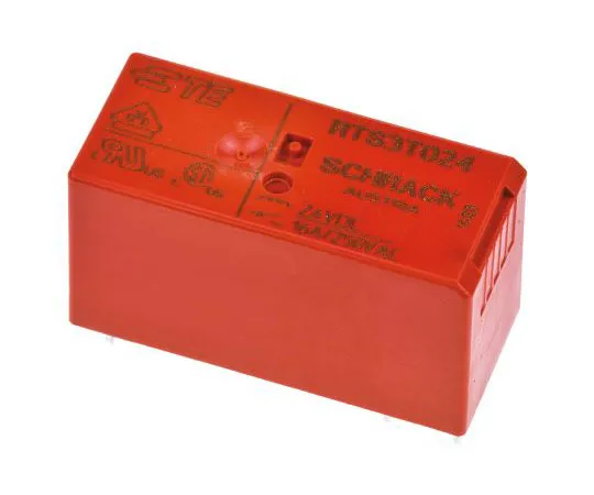 63-7615-96　TE Connectivity SPNO PCB MountNon-LatchingRelay,24V直流线圈16 A　RTS3T024