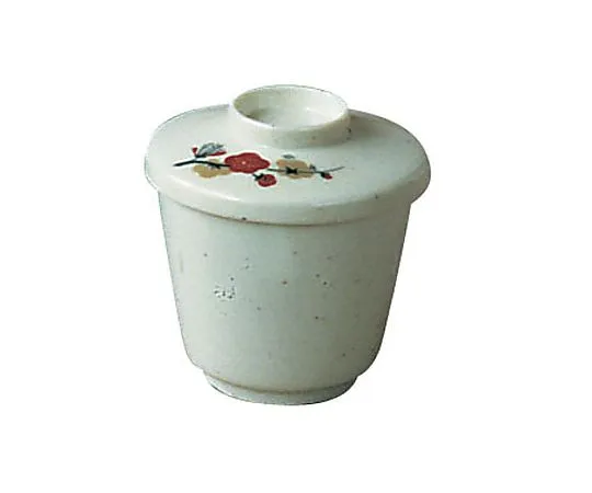 62-6851-09　Melamine 'Genroku Ume' steamed bowl (with lid) U-40
