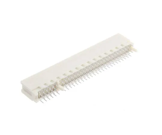 63-7685-20　TEConnectivityFemalePCBedge连接器，通过孔座，120路，2列，1.27mm间距，1A　5145154-4