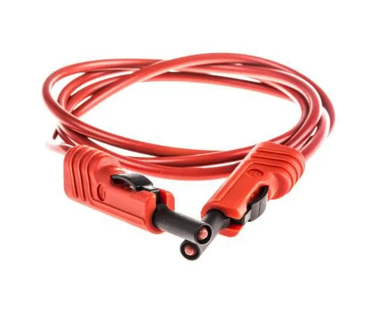 63-7596-25　Hirschmann测试测量贴片线，16A, 30 V ac, 60 V dc,红色，1m铅长　973646101