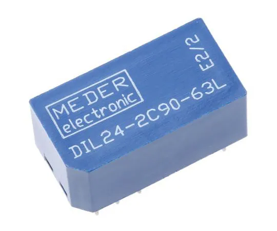 63-7502-03　DPDT簧继电器，250毫安，24V直流　DIL24-2C90-63L